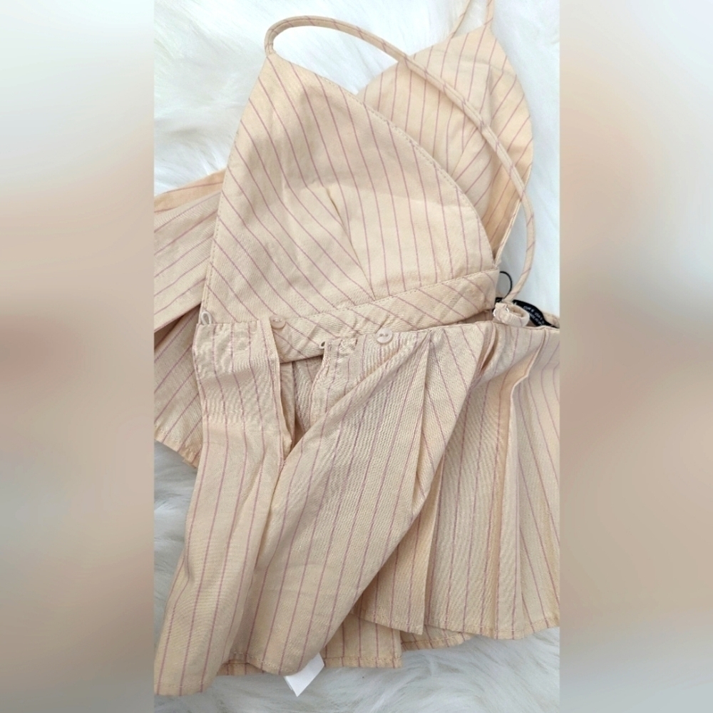 NWT ZARA  Striped Crop Top Size S - Picture 4 of 10